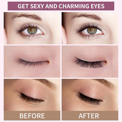 Dual Magnetic Eyelashes with Applicator Soft Fluffy False Lashes Mink Natural Look 4D Reusable No Eyeliner or Glue Needed